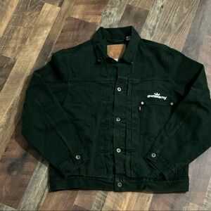 Awake NY x Levi's FW24 Limited Dark Green Type I Trucker Jacket - Size M